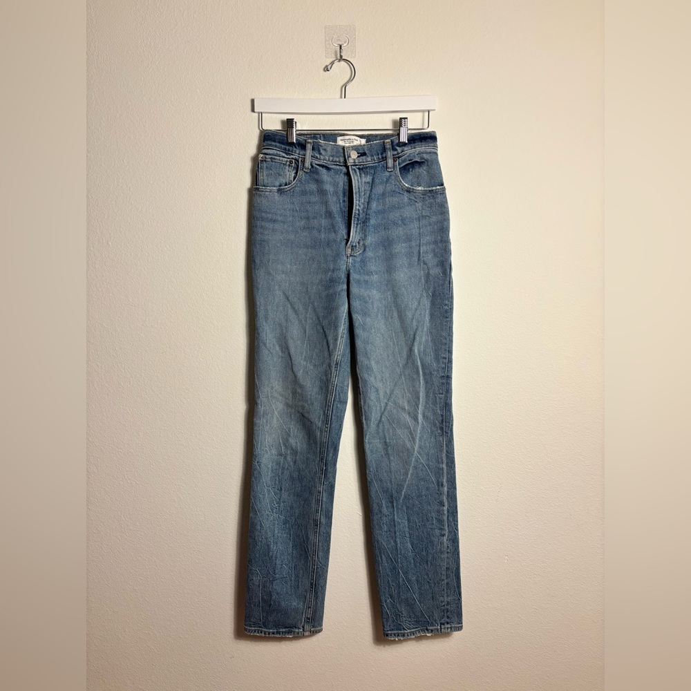 Abercrombie & Fitch 90s Straight Ultra High Rise jeans